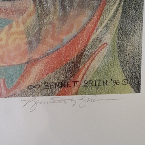 COPY - - Large Print by Bennett Brien famous Artist - Picture 4 of 8